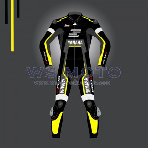 Yamaha   Rider Suit leathers 2 piece & One Piece Motorcycle Leather  suit for racing
